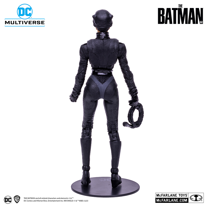 麥法蘭 DC 7"可動人偶 - 蝙蝠俠 - 貓女 (無面罩) - McFarlane DC Multiverse 7" action figure - The Batman (2022) - Catwoman Unmasked