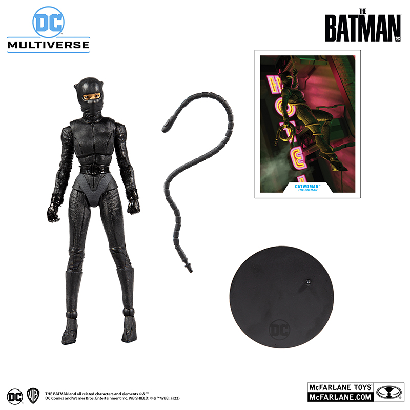 麥法蘭 DC 7"可動人偶 - 蝙蝠俠 - 貓女 - McFarlane DC Multiverse 7" action figure - The Batman (2022) - Catwoman