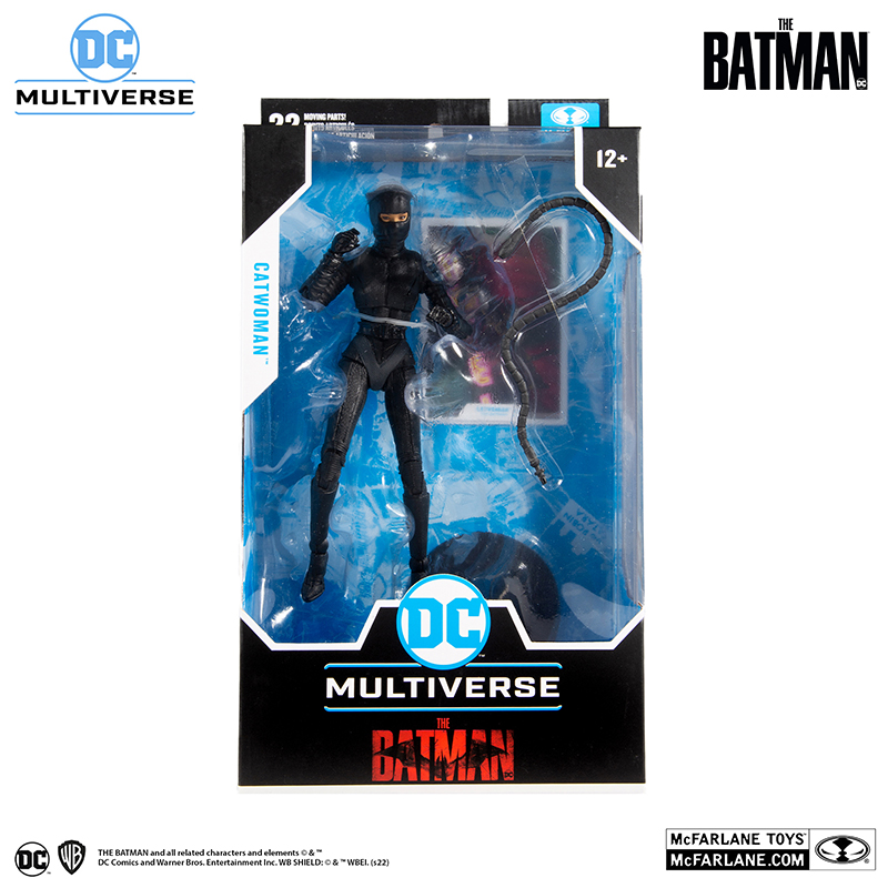 麥法蘭 DC 7"可動人偶 - 蝙蝠俠 - 貓女 - McFarlane DC Multiverse 7" action figure - The Batman (2022) - Catwoman