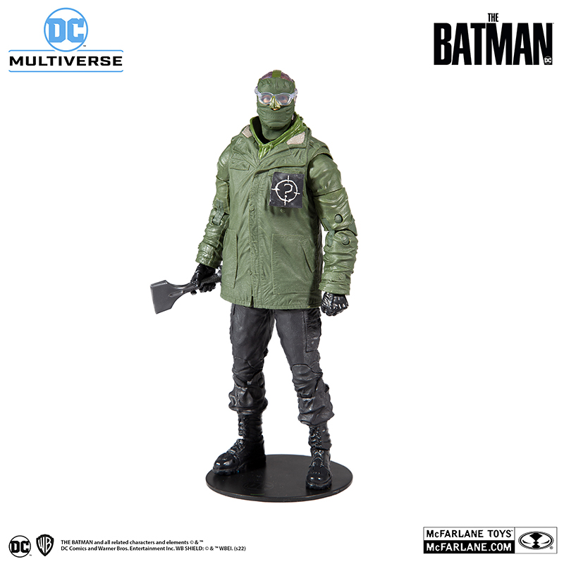 麥法蘭 DC 7"可動人偶 - 蝙蝠俠 - 謎語人 - McFarlane DC Multiverse 7" action figure - The Batman (2022) - The Riddler
