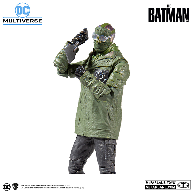 麥法蘭 DC 7"可動人偶 - 蝙蝠俠 - 謎語人 - McFarlane DC Multiverse 7" action figure - The Batman (2022) - The Riddler