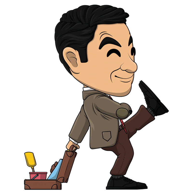 搪膠收藏系列 #0 - 豆豆先生 - Youtooz Vinyl Figure Collection #0 - Mr. Bean