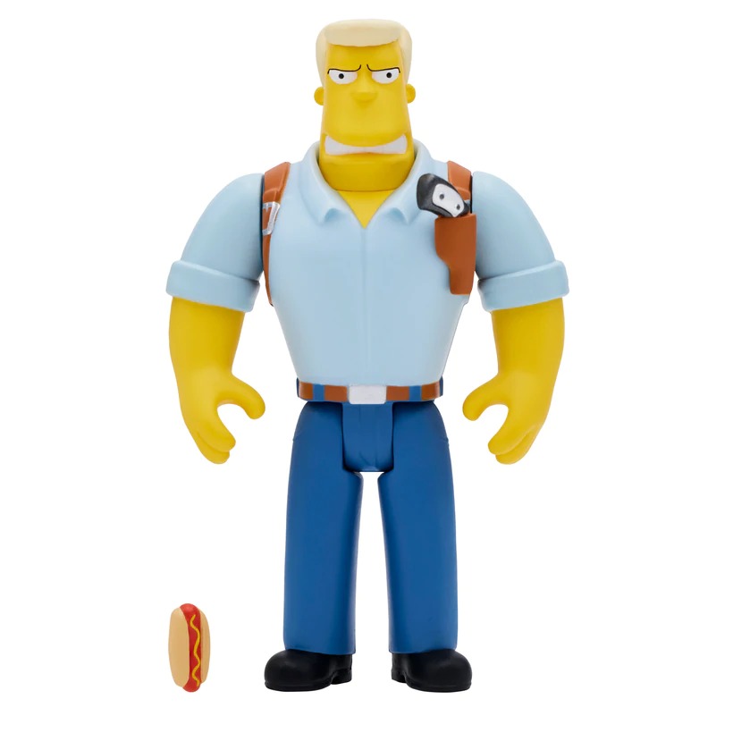 麥克貝恩 (辛普森家族) 3.75吋復古人偶 第一波 - 麥克貝恩 - ReAction 3.75" Figure - McBAIN (The Simpsons) Wave 1 - McBain