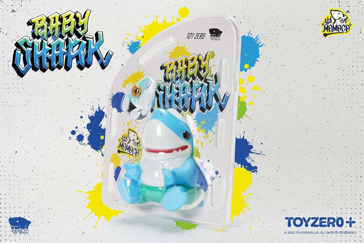TOY0+ 毛毛二 - 鯊丸與他的夥伴 - Toyzeroplus X Momoco Studio - Baby Shark