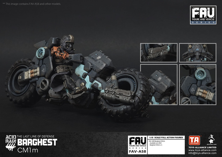 酸雨戰爭 FAV-A58 犬魔 CM1m - Acid Rain FAV-A58 Barghest CM1m 