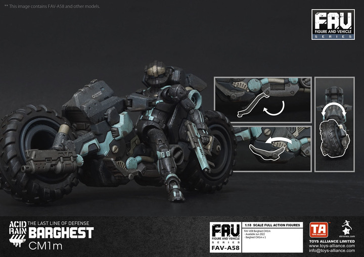 酸雨戰爭 FAV-A58 犬魔 CM1m - Acid Rain FAV-A58 Barghest CM1m 