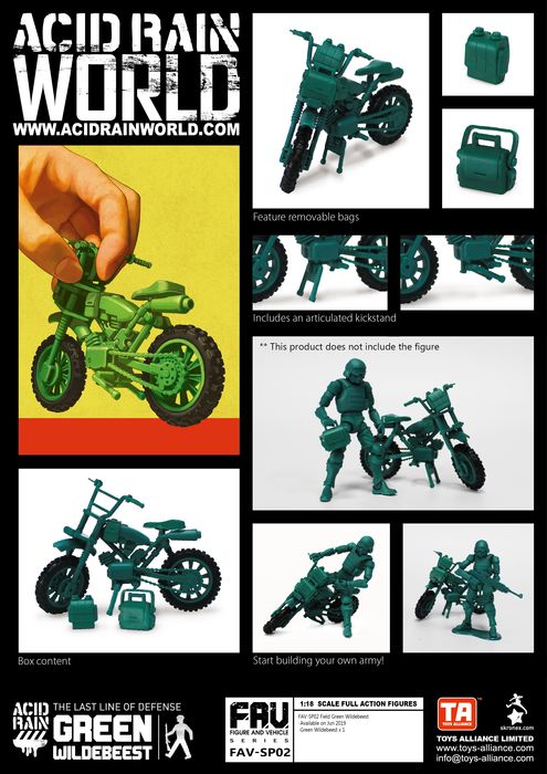 酸雨戰爭 FAV-SP02 Green Wildebeest - Acid Rain FAV-SP02 綠兵角馬