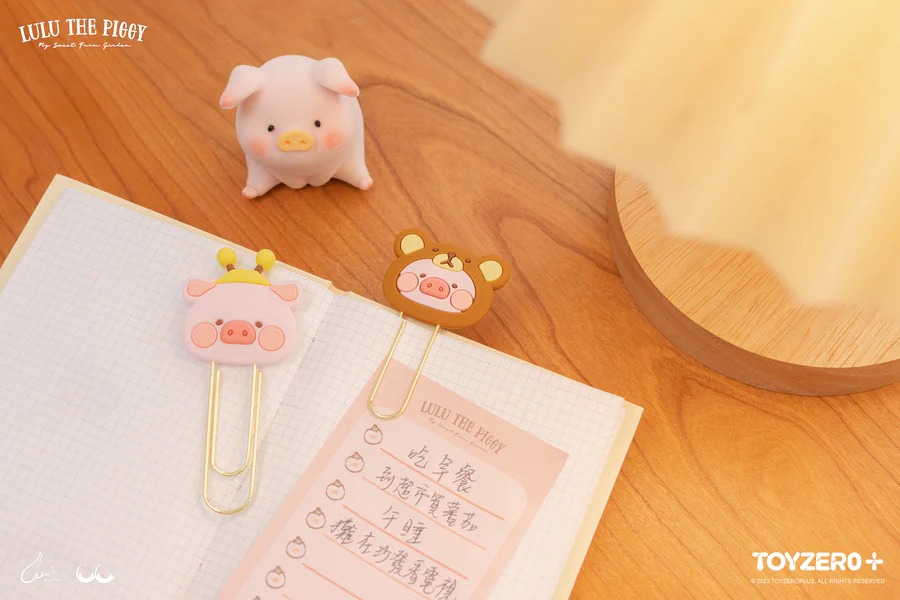 TOY0+ 罐頭豬 LuLu 農場系列 - 夾 - TOYZEROPLUS X Cici's Story - LuLu the Piggy Farm - Clips