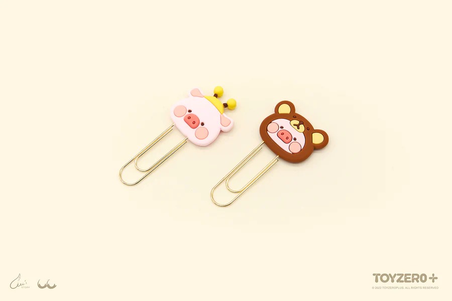 TOY0+ 罐頭豬 LuLu 農場系列 - 夾 - TOYZEROPLUS X Cici's Story - LuLu the Piggy Farm - Clips