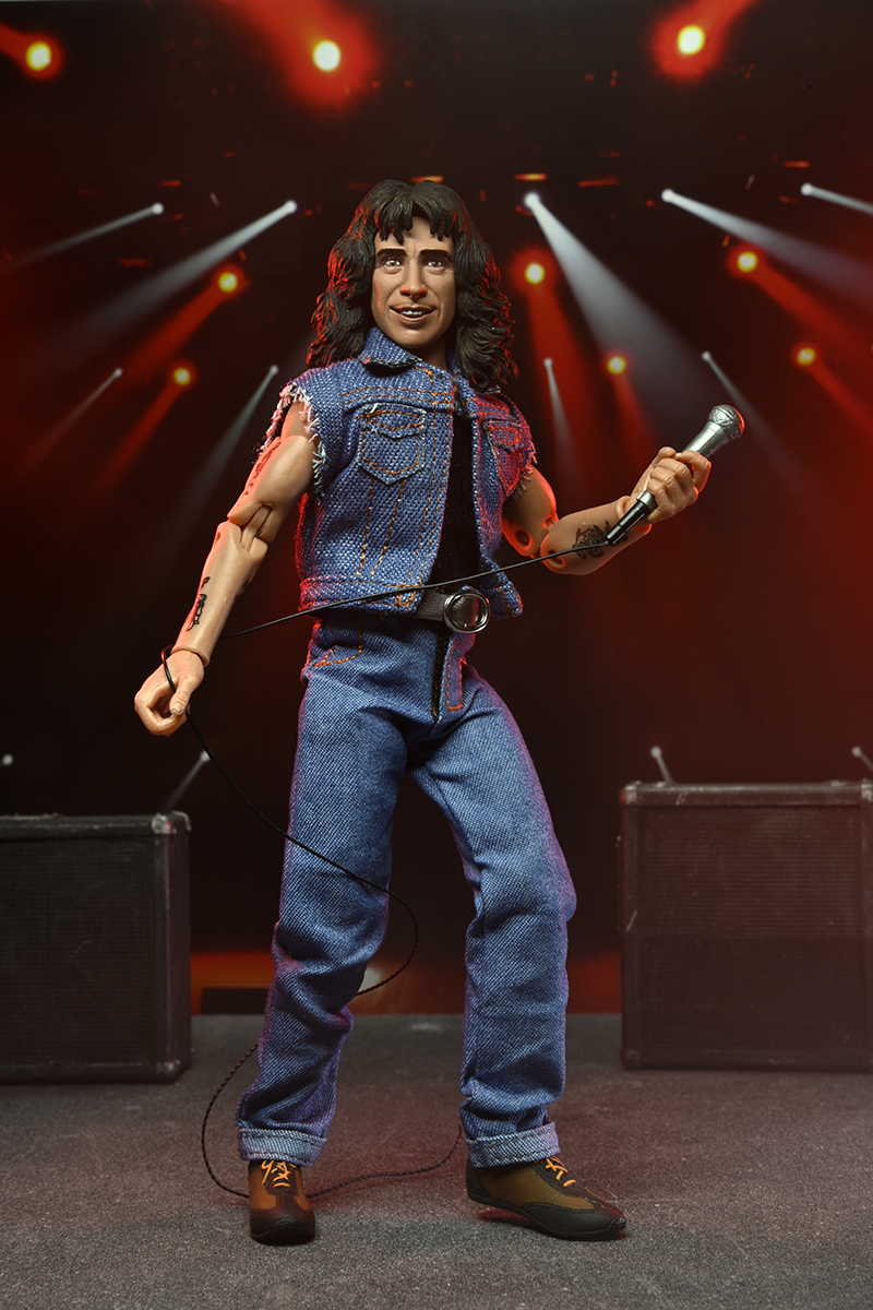 8"穿衣可動人偶 - 邦 史考特 - 8” Clothed Action Figure - Bon Scott