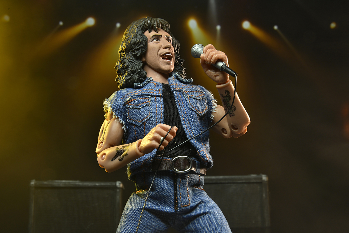 8"穿衣可動人偶 - 邦 史考特 - 8” Clothed Action Figure - Bon Scott