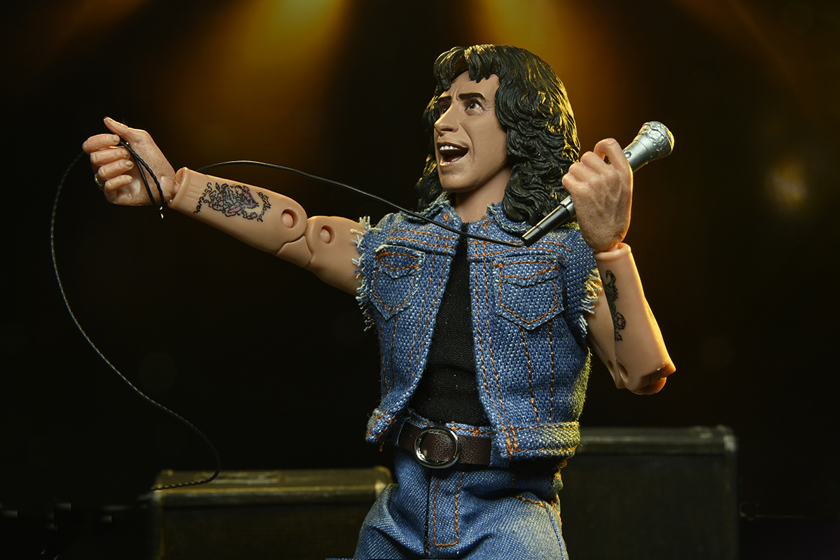 8"穿衣可動人偶 - 邦 史考特 - 8” Clothed Action Figure - Bon Scott