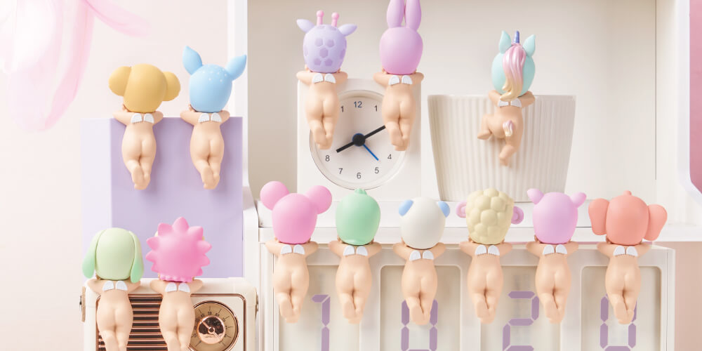 Sonny Angel Hippers 小屁屁 白日夢系列盒玩 - 隨機單抽  - Sonny Angel Decorative mini figures HIPPERS Dreaming Series - assortment 	