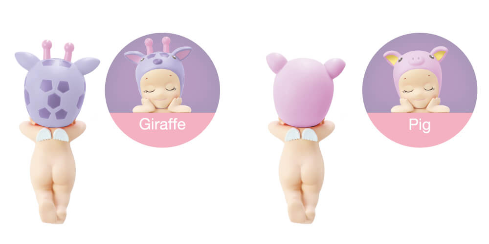 Sonny Angel Hippers 小屁屁 白日夢系列盒玩 - 隨機單抽  - Sonny Angel Decorative mini figures HIPPERS Dreaming Series - assortment 	