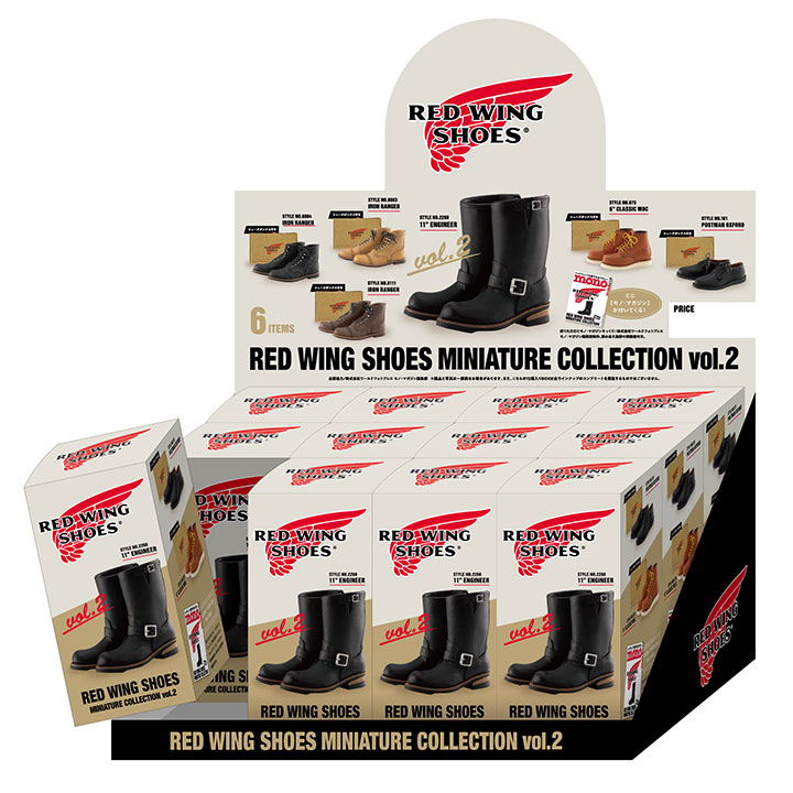 Red Wing經典鞋款 迷你收藏盒玩系列2代 - 隨機單抽  - Kenelephant Red Wing Shoes miniature collection 2 - assortment 