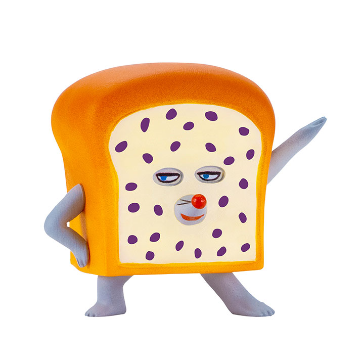 麵包小偷 迷你玩偶盒玩系列2代 - 隨機單抽 - Kenelephant Pon Dorobou (Bread Thief) miniature figure collection 2 - assortment 