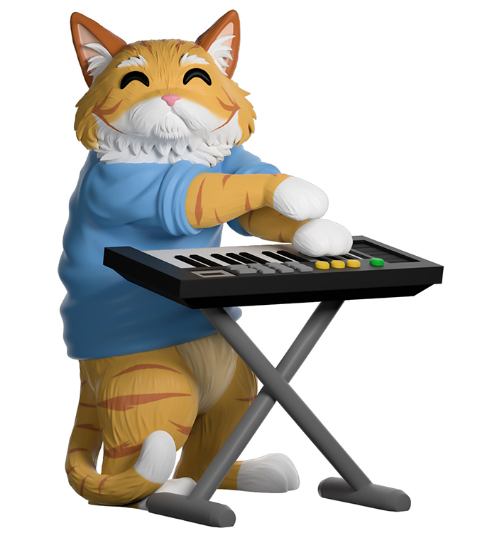 迷因梗圖搪膠收藏系列 #33 - 鍵盤貓 - Youtooz Vinyl Figure Collection #33 Meme - Keyboard Cat