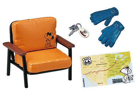 花生漫畫 史努比美式風格車庫 盒玩系列 - 隨機單抽  - PEANUTS Snoopy's Garage series - assortment 