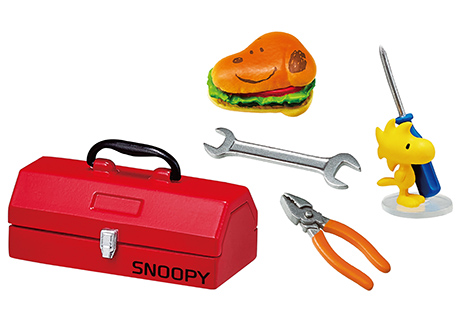 花生漫畫 史努比美式風格車庫 盒玩系列 - 隨機單抽  - PEANUTS Snoopy's Garage series - assortment 