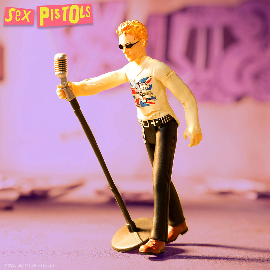 性手槍 3.75吋復古人偶 - 約翰羅登 - ReAction 3.75" Figure seires - Sex Pistols - Johnny Rotten
