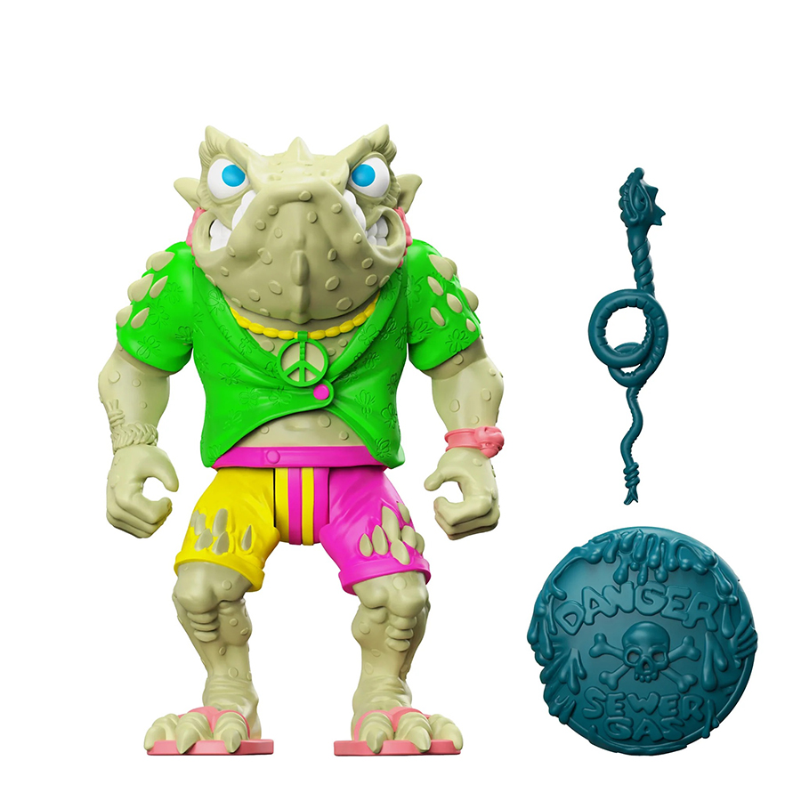 忍者龜 3.75吋復古人偶 第六波 - 拿破崙波拿蛙 - ReAction 3.75" Figure seires - TMNT Wave 6 -  Napoleon Bonafrog