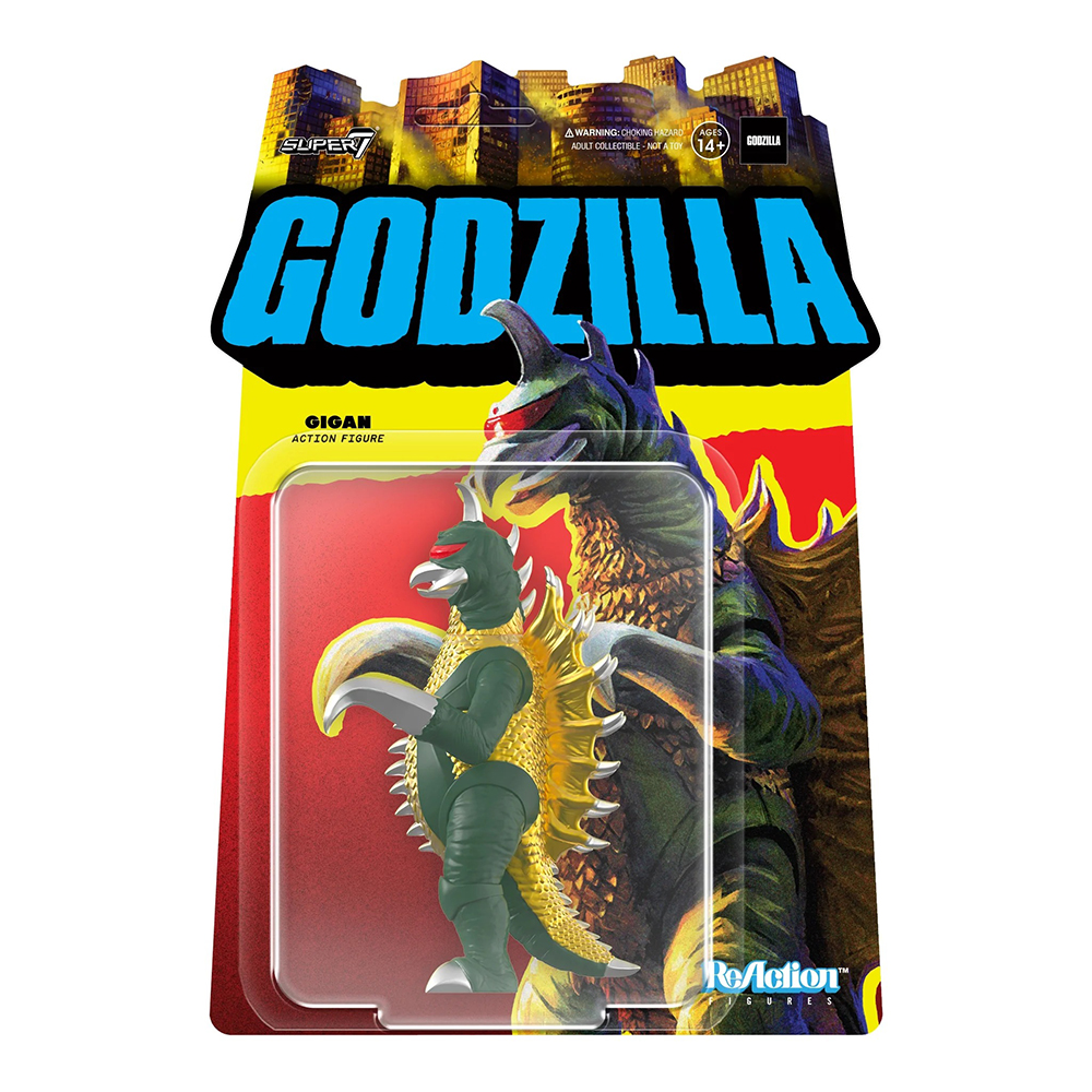 東寶哥吉拉 3.75吋復古人偶 第二波 - 蓋剛 - ReAction 3.75" Figure TOHO Godzilla Wave 2 - Gigan