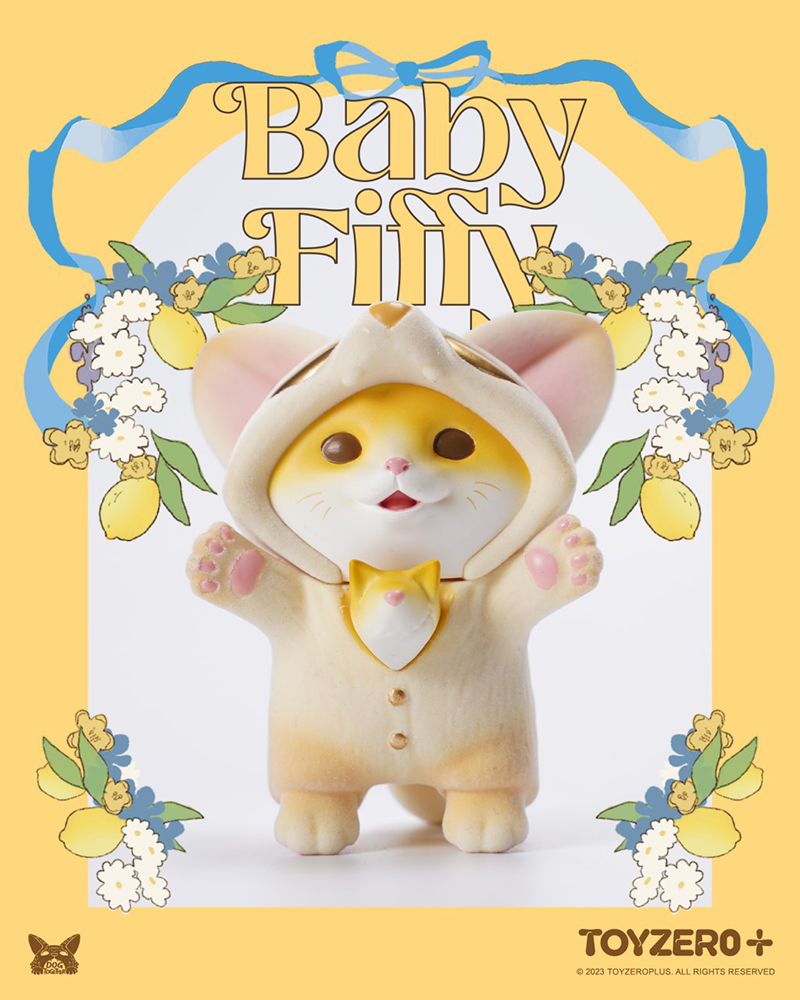 TOY0+ 當我們ㄍㄡˇ在一起 - 奶油小菲菲 - TOYZEROPLUS X Dog Together - Baby Fiffy - Butter ver.