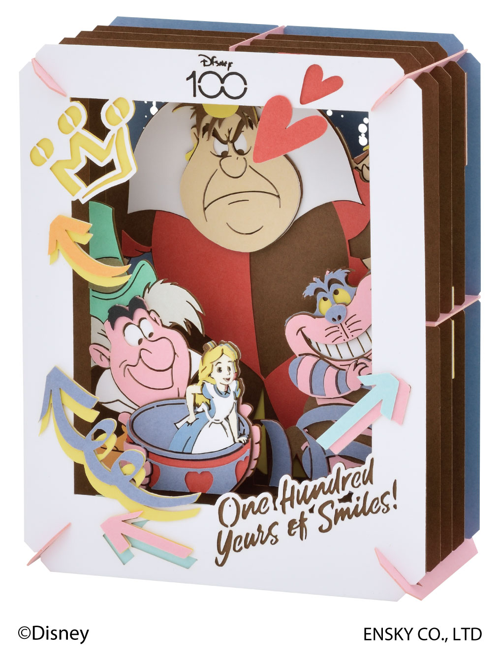 紙工藝電影院 PT-311 - 迪士尼100周年紀念 愛麗絲夢遊仙境款 - Paper Theater 311 - Disney100 Alice in Wonderland