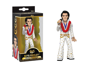 Gold精緻搪膠人偶 - 貓王 - GOLD premium vinyl figure - Elvis Presley