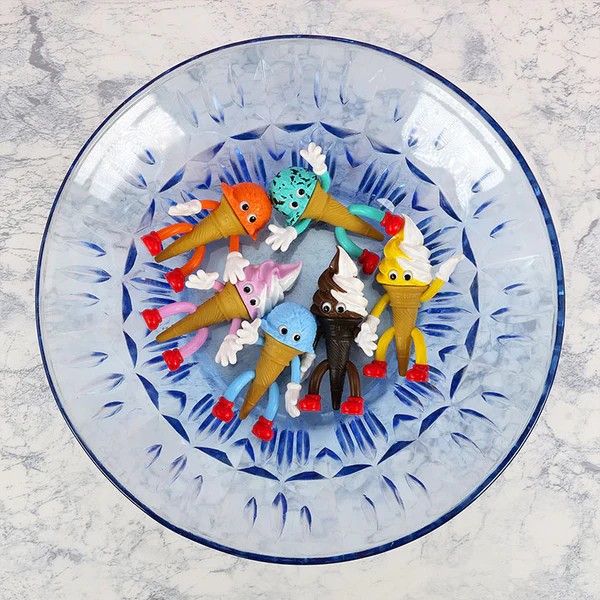 FLAVORS 冰淇淋迷你玩偶盒玩系列2代 - 隨機單抽 - Kenelephant FLAVORS miniature mascot series 2 - assortment