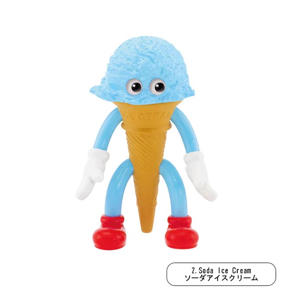 FLAVORS 冰淇淋迷你玩偶盒玩系列2代 - 隨機單抽 - Kenelephant FLAVORS miniature mascot series 2 - assortment