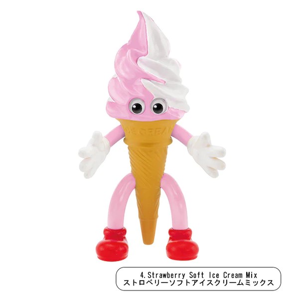 FLAVORS 冰淇淋迷你玩偶盒玩系列2代 - 隨機單抽 - Kenelephant FLAVORS miniature mascot series 2 - assortment