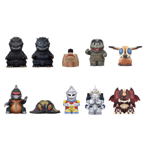 哥吉拉 軟膠指偶袋抽系列第二彈 - 隨機單抽 - Godzilla Sofvi Puppet Mascot series 2 - assortment