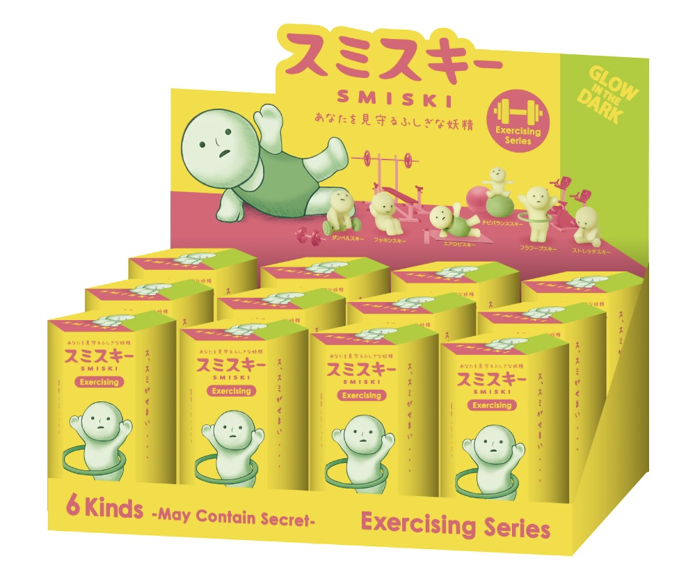發光小精靈盒玩 運動篇 - 隨機單抽 - Smiski Exercising Series - Assortment