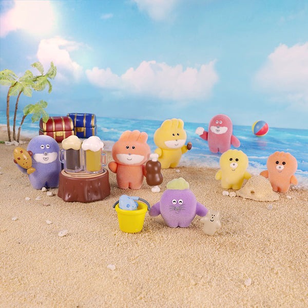 Pokkoshi 迷你玩偶盒玩系列1代 - 隨機單抽 - Kenelephant Pokkoshi Miniature Figure series 1 - assortment