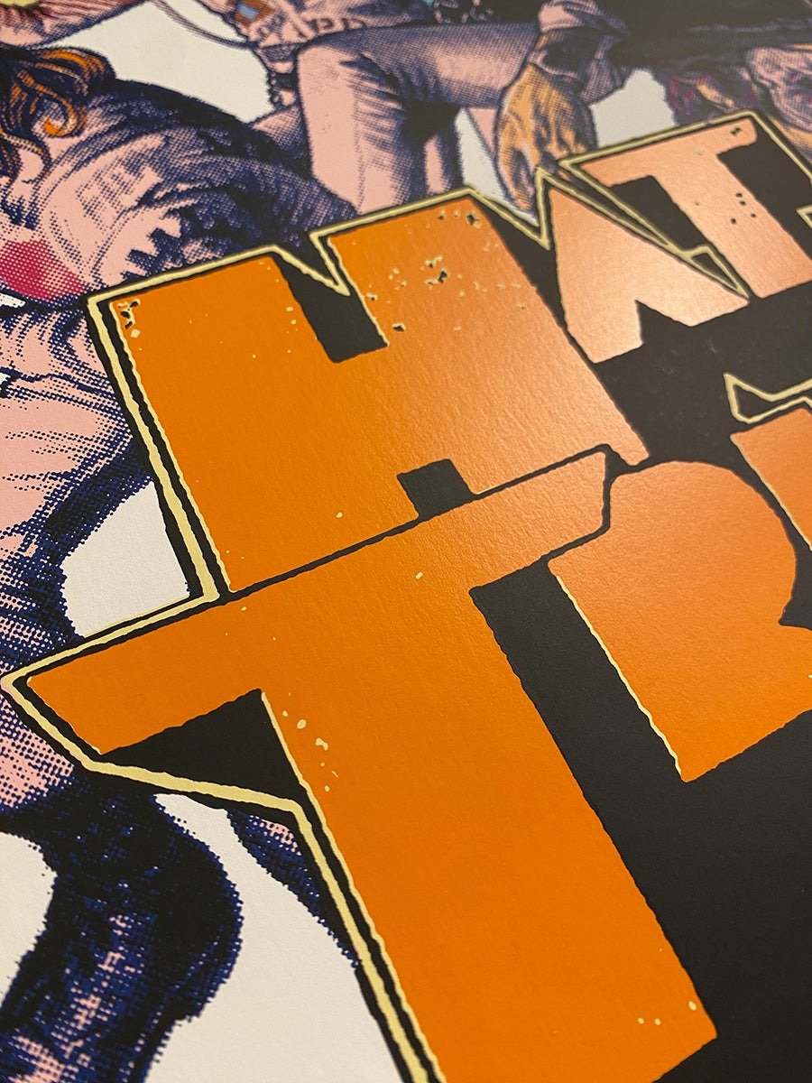 RJB 絹印海報 - 帽子戲法 - Rockin' Jelly Bean Silkscreen Print Poster - Hat Trickers