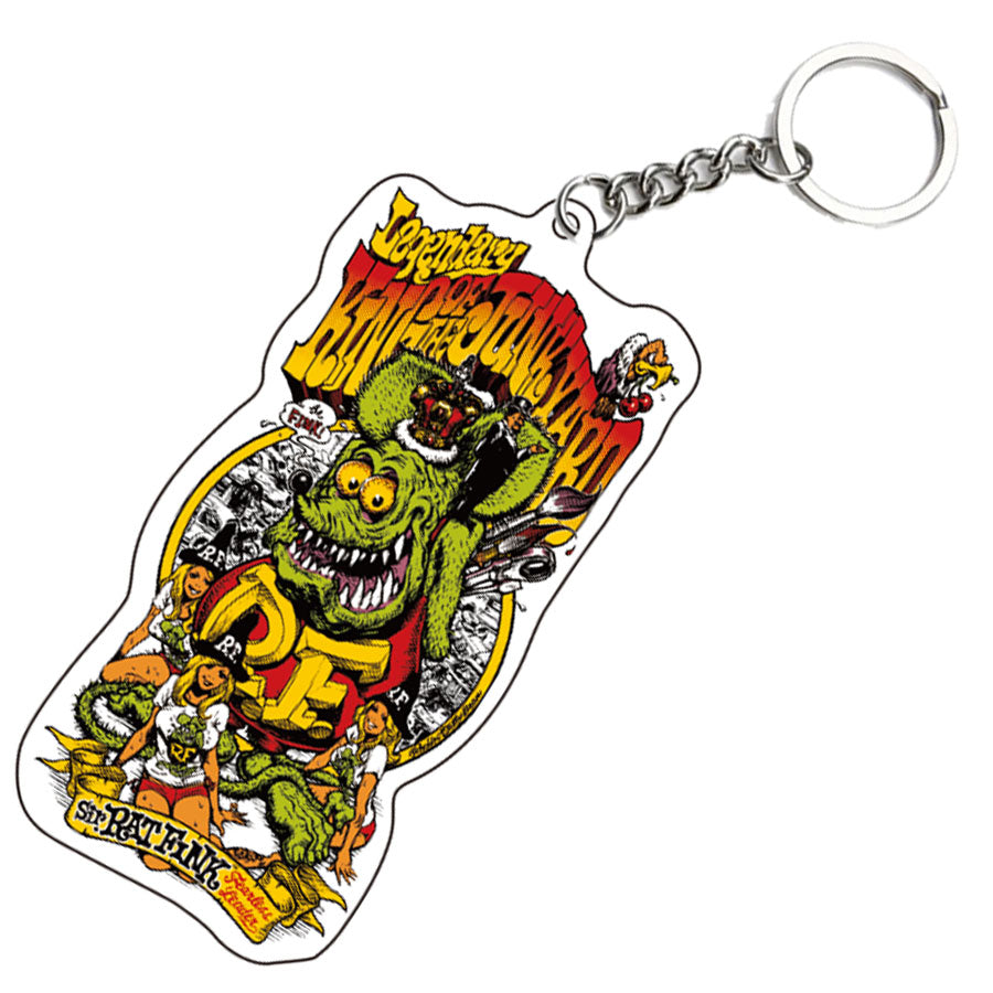 RJB 壓克力鑰匙圈 - Rat Fink / Brother Fink 款式  - Rockin' Jelly Bean Acrylic Key chain - Rat Fink / Brother Fink