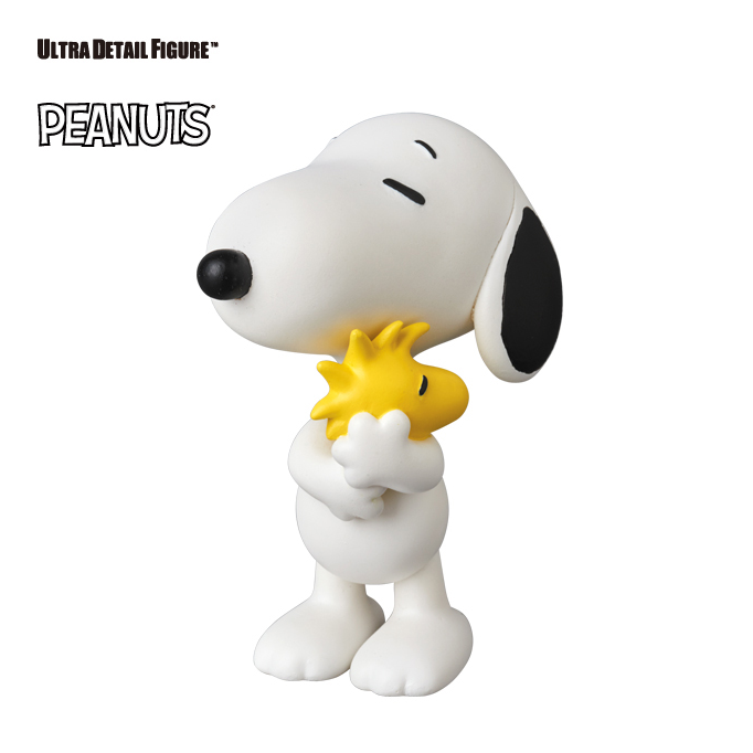 UDF 花生漫畫(史努比)系列 第7彈 - 抱著糊塗塌克的史努比  - UDF Peanuts (Snoopy) series 7 - Holding Woodstock Snoopy 