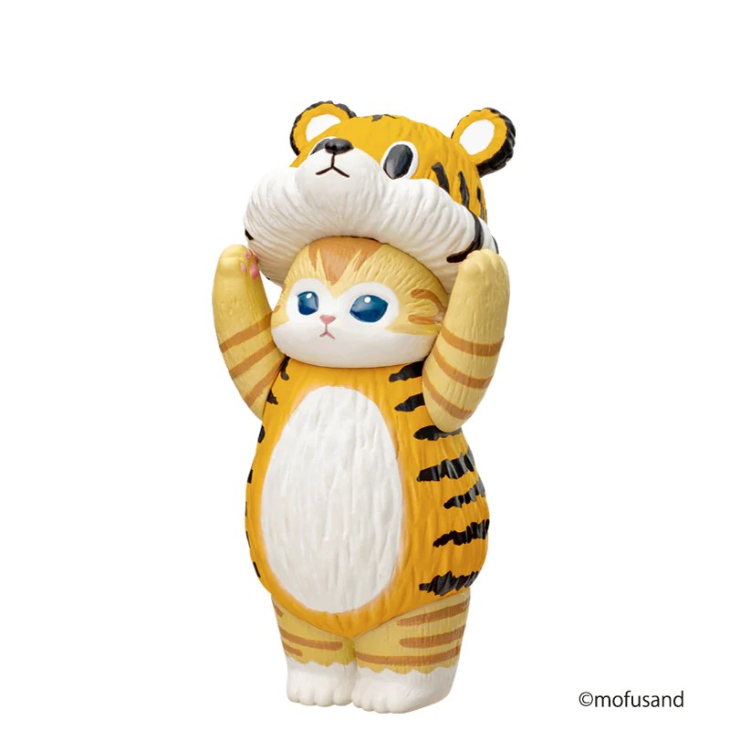 貓福珊迪 動物變裝頭套盒玩 - 隨機單抽 - Mofusand collectible action figure - assortment