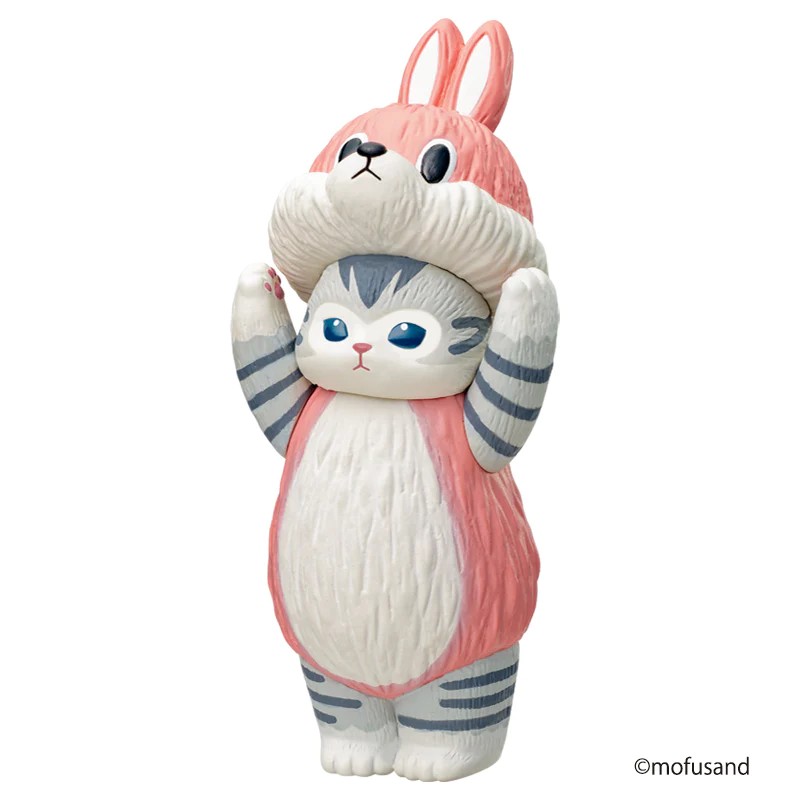 貓福珊迪 動物變裝頭套盒玩 - 隨機單抽 - Mofusand collectible action figure - assortment