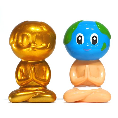 大地之子 - 地球大佛 覺者 - 原色版本 - Leeeeee Toy - Original Earthly Buddha 