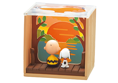 花生漫畫 史努比場景風光盒盒玩系列 - 隨機單抽 - PEANUTS Snoopy Scenery Box series - assortment
