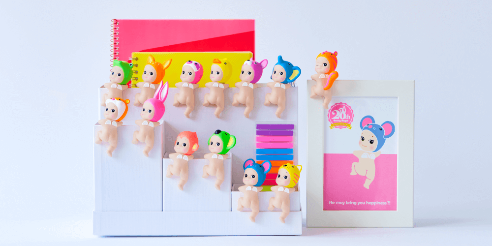 Sonny Angel Hippers 小屁屁 回眸系列盒玩 - 隨機單抽 - Sonny Angel Decorative mini figures HIPPERS Looking Back Series - assortment