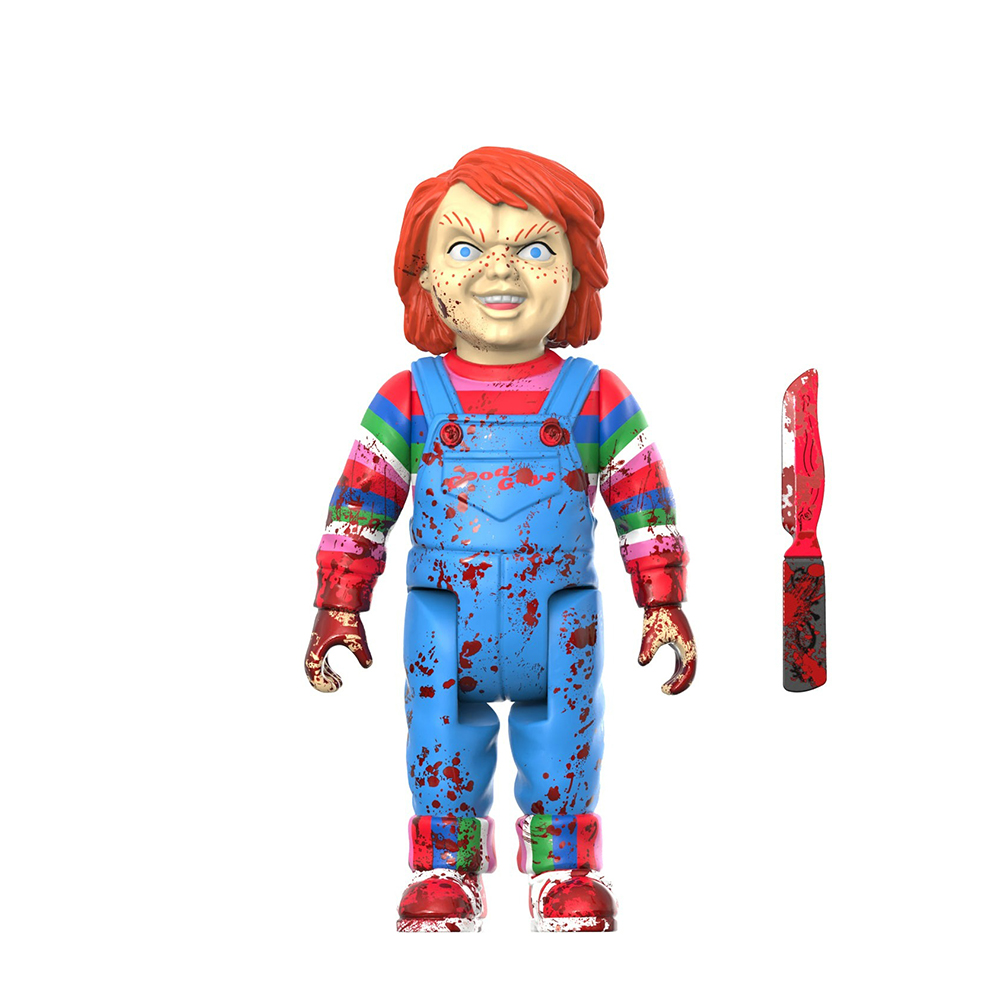 靈異七殺 3.75吋復古人偶 第2波 - 殺人恰吉 (濺血版) - ReAction 3.75" Figure seires - Child's2 Play Wave 2 - Homicidal Chucky (Blood Splatter)