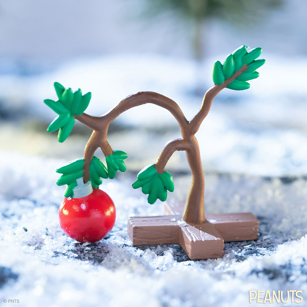 花生漫畫 3.75吋復古人偶第6波 - 佳節套組 - 傷心聖誕樹查理布朗與奈勒斯 - ReAction 3.75" Figure seires - Peanuts Wave 6 Holiday Box Set - Charlie Brown with Sad Christmas Tree and Linus
