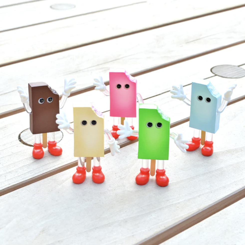 FLAVORS 冰淇淋迷你玩偶盒玩系列4代 - 隨機單抽  - Kenelephant FLAVORS miniature mascot series 4 - assortment