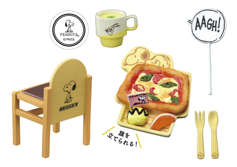 花生漫畫 史努比咖啡場景盒玩系列 - 隨機單抽 - PEANUTS Snoopy Cafe tour Collection - assortment