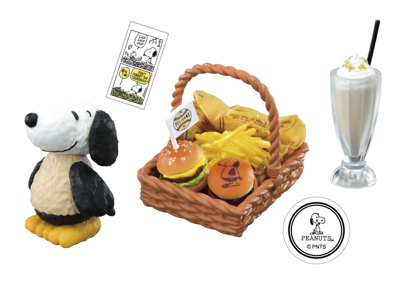 花生漫畫 史努比咖啡場景盒玩系列 - 隨機單抽 - PEANUTS Snoopy Cafe tour Collection - assortment