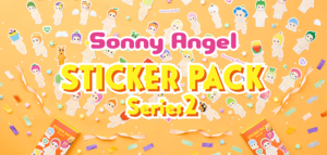 Sonny Angel 珍藏貼紙系列盒玩第二彈 - 隨機單抽  - Sonny Angel Sticker Pack series 2 - assortment 