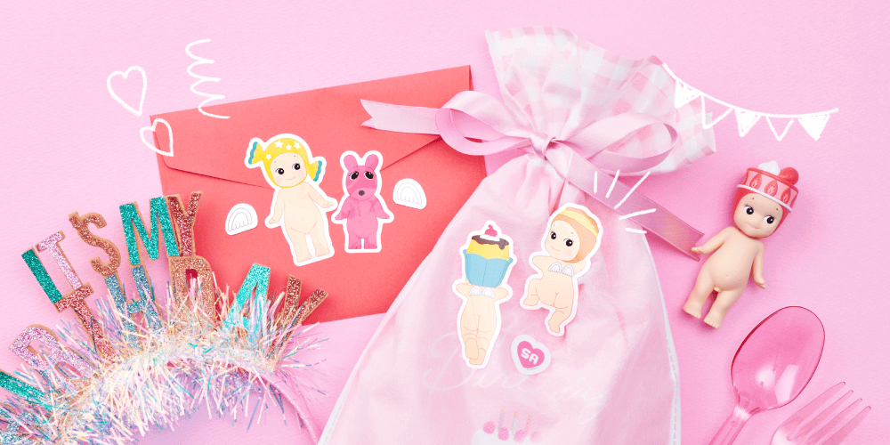 Sonny Angel 珍藏貼紙系列盒玩第二彈 - 隨機單抽  - Sonny Angel Sticker Pack series 2 - assortment 